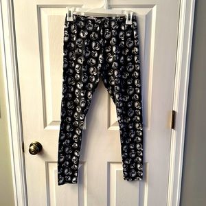 Juniors Skull Rocker leggings size 7-9